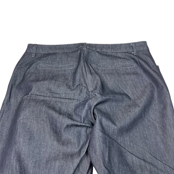 Lee Relaxed Fit Straight Mid Rise All Day Pants Effortless Wash & Wear 14 Short - Picture 4 of 6
